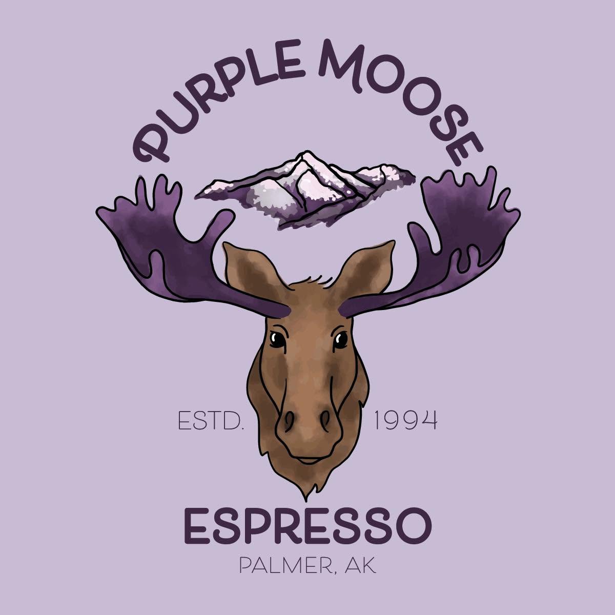 Logo-Purple Moose Espresso